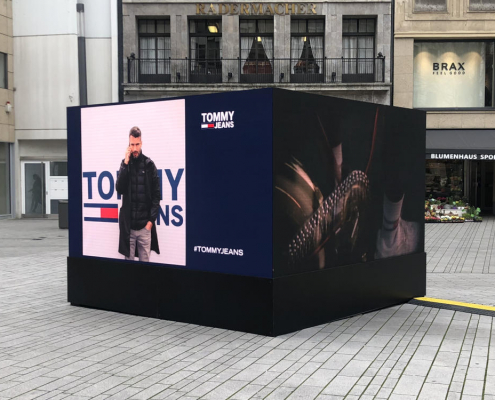 Tommy Hilfiger affichage dynamique à Düsseldorf